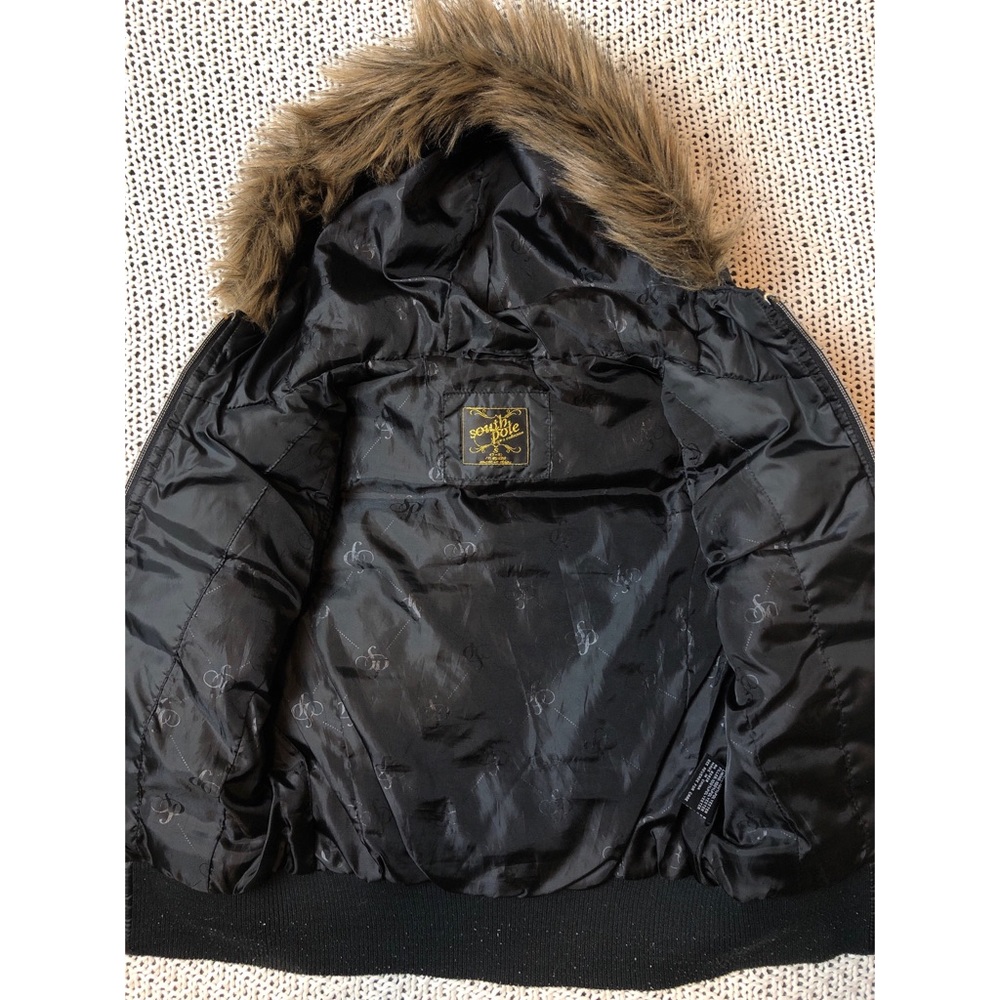 **SOLD**South Pole hooded puffer vest girls sz S - Picture 3 of 6